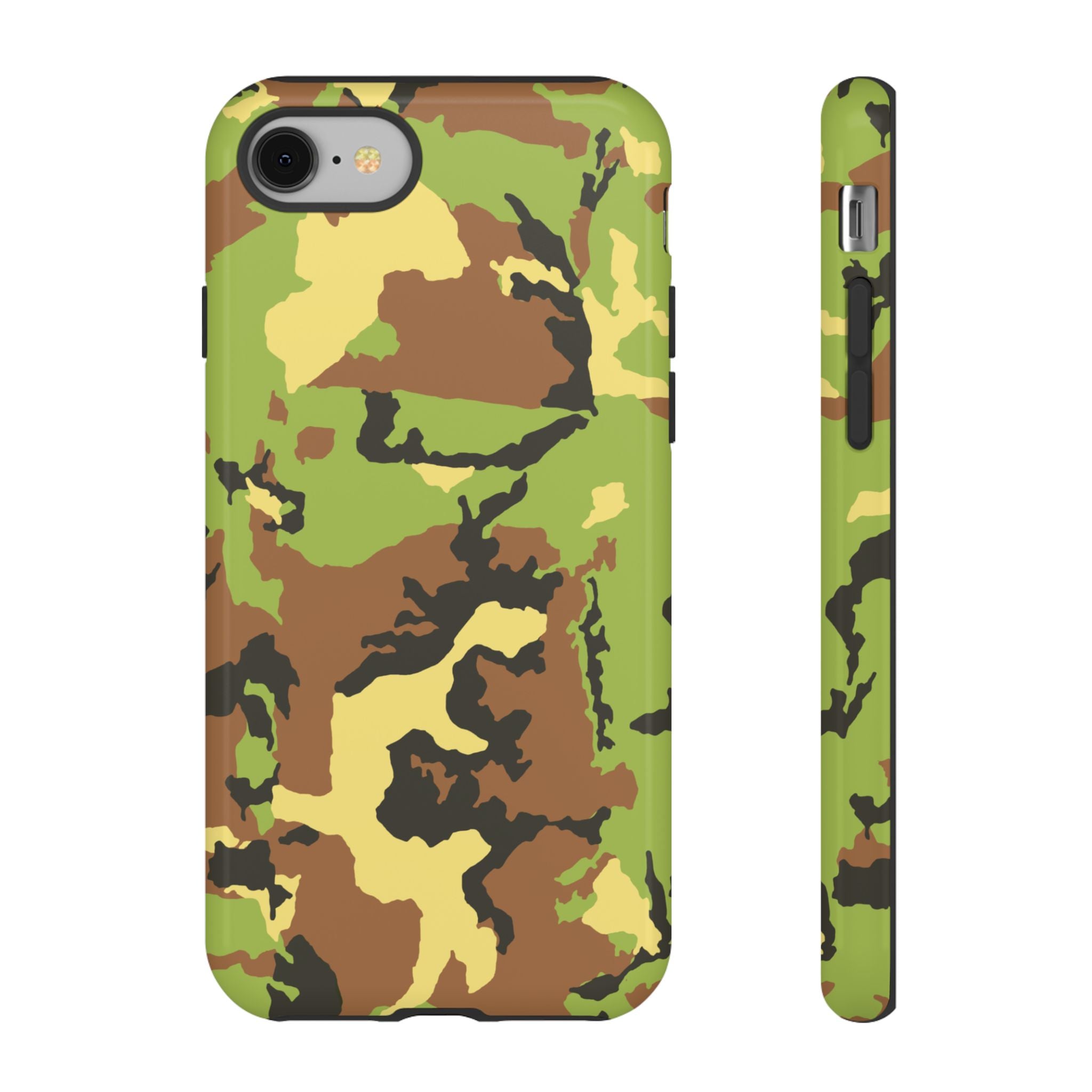Camo Tough Phone Case - Durable Military Style Cover for Adventure Lovers